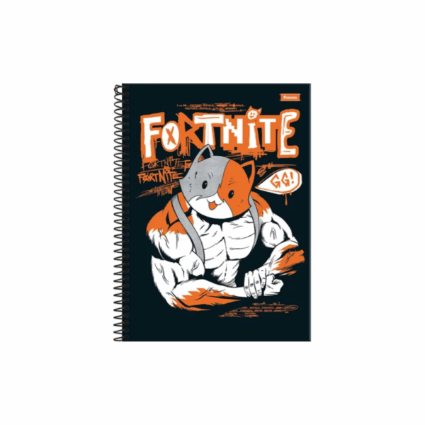 Caderno Fortnite 10 Matérias 160 FOLHAS / FORONI