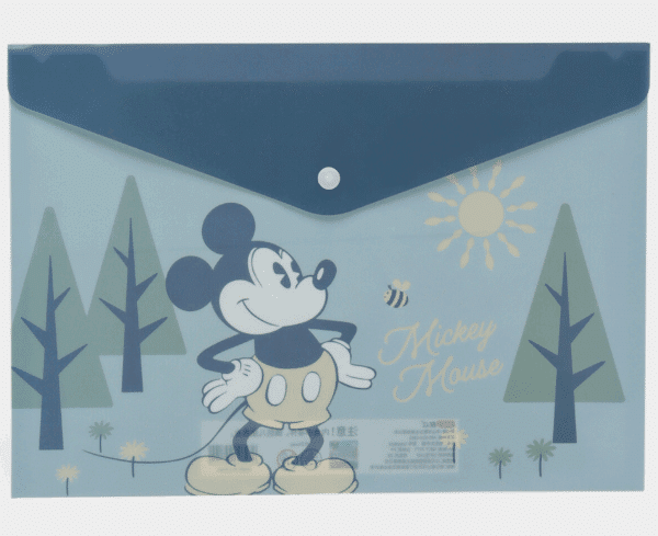 PASTA DE DOCUMENTOS MICKEY E SEUS AMIGOS / MATERIAL ESCOLAR