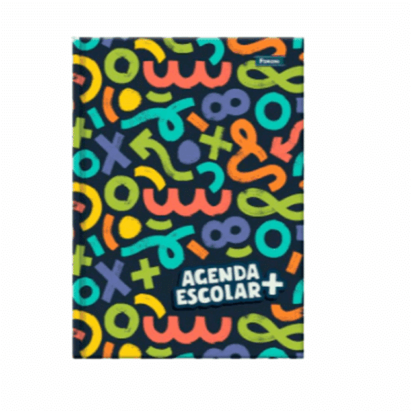 AGENDA ESCOLAR MAIS - PERMANENTE (160 FOLHAS FORONI)