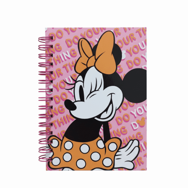 Minicaderno Minnie Mouse - 80 Folhas | Capa Dura | CULTURAMA