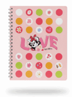 CADERNO 1 MATÉRIA MINNIE LOVE - 80 FOLHAS - CULTURAMA
