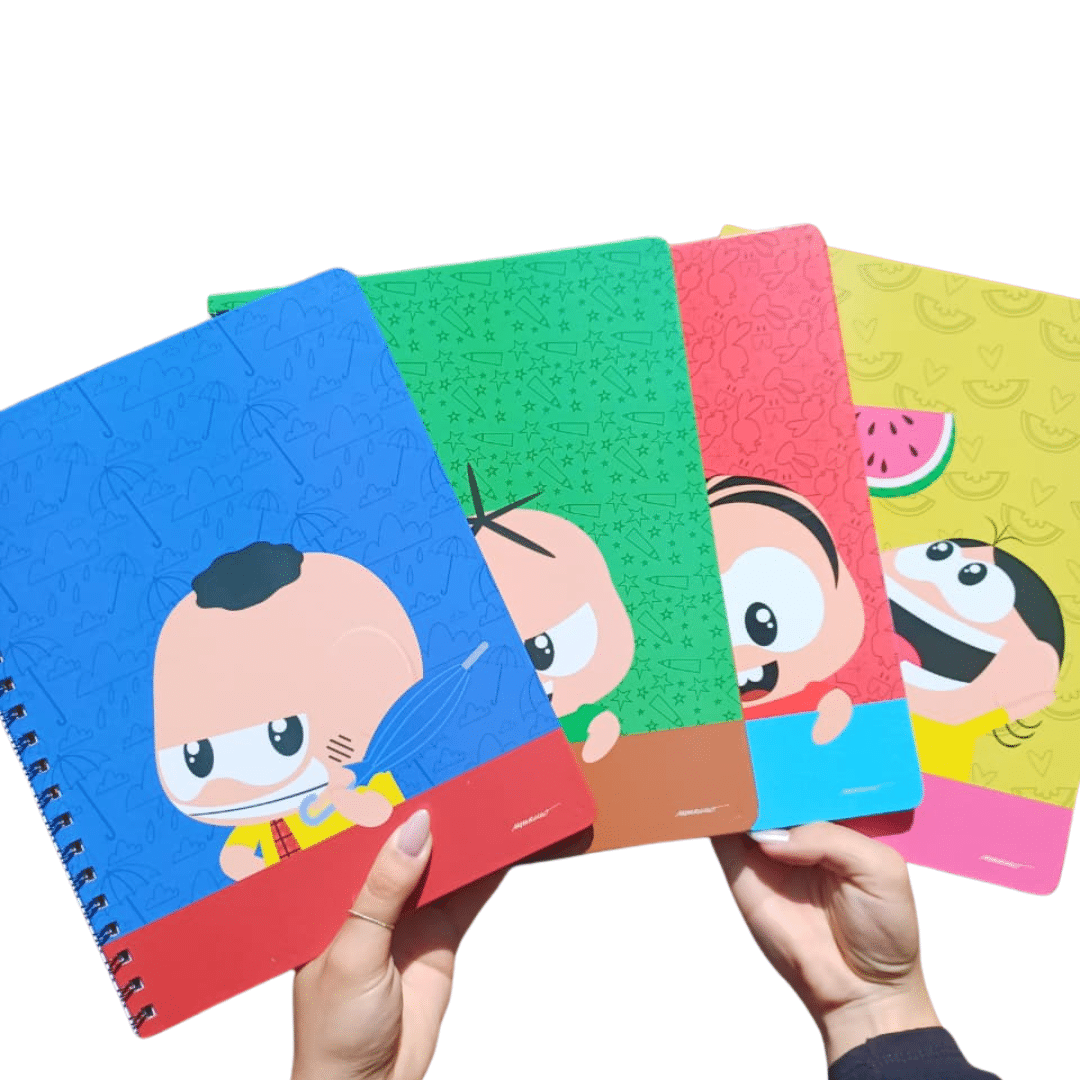 Cópia de Sem nome (10) Caderno Turma da Mônica Toy Culturama | 1 Matéria | 80 Folhas - Imagem 1