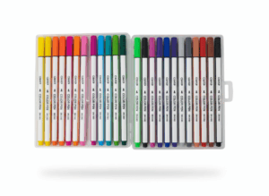 CANETA HIDROGRÁFICA COLORIDA | GRASP | 24 CORES E 36 CORES - Imagem 3