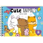 LIVRO PARA COLORIR | CUTE ANIMALS | COZY UNICORNS | 96 PÁGINAS - Imagem 2