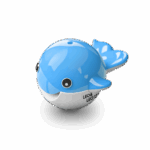 APONTADOR BALEIA FUNDO DO MAR - LEO&LEO - Imagem 5