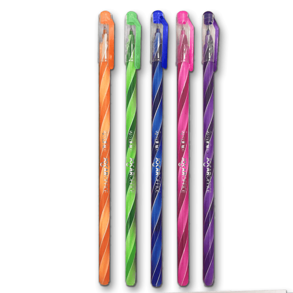 163053-1200-auto CANETA ESFEROGRAFICA WOW PERFUMADA CORES - LEO&LEO - Imagem 1