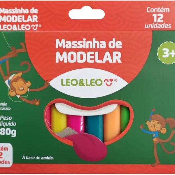 MASSA MODELAR 12 CORES LEO&LEO