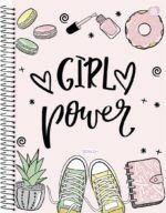 CADERNO UNIV. BOM D+| 10 MATÉRIAS | 160FLS | FEMININO - ANIMATIVA - Imagem 5