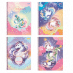 CADERNO UNIVERSITÁRIO UNICÓRNIOS | 1 MATERIA | 80FLS - FORONI