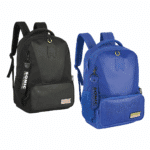 MOCHILA ESCOLAR SONIC HEDGEHOG ORIGINAL | PRETO E AZUL - LUXCEL