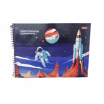 CADERNO DE DESENHO | CAPA DURA | 80FLS | SPACEFLY - FORONI - Imagem 2