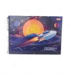 CADERNO DE DESENHO | CAPA DURA | 80FLS | SPACEFLY - FORONI - Imagem 3