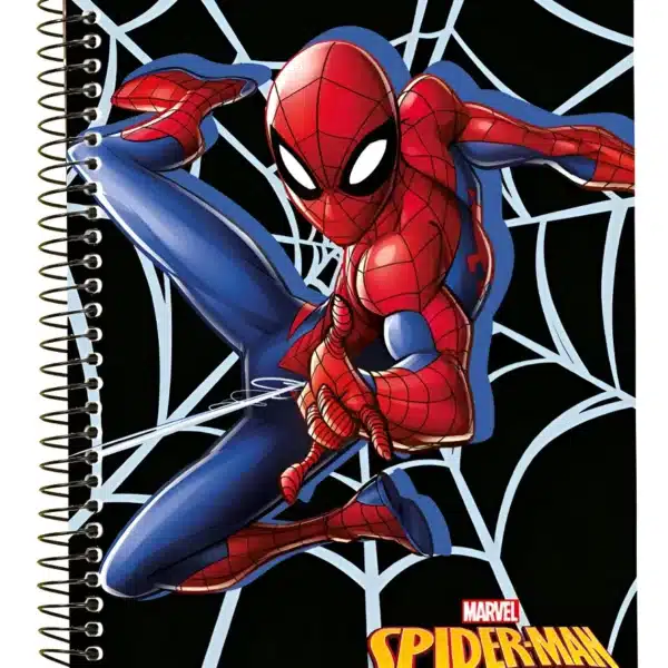 CADERNO UNIVERSITÁRIO SPIDERMAN | 1 MATÉRIA | 80FLS | CAPA DURA - CULTURAMA