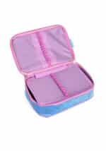 Estojo Box Juvenil Holográfico Stitch | Médio | com Divisória Interna | Zíper com Detalhe | Rosa ou Azul - Luxcel - Imagem 5