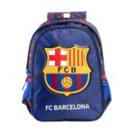 MOCHILA ESCOLAR BRASÃO OFICIAL BARCELONA | BOLSO FRONTAL | ALÇAS REFORÇADAS - XERYUS