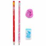 KIT LÁPIS FINI - 2 LÁPIS ESCREVER + BORRACHA + APONTADOR - Imagem 2