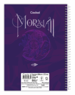 CADERNO UNIVERSITÁRIO MORMAII FEMININO | 1 MATÉRIA | CAPA DURA | 80FLS | ESPIRAL - CREDEAL - Imagem 10