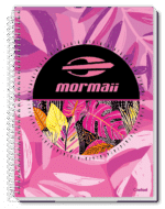CADERNO UNIVERSITÁRIO MORMAII FEMININO | 1 MATÉRIA | CAPA DURA | 80FLS | ESPIRAL - CREDEAL - Imagem 5