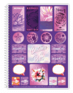 CADERNO UNIVERSITÁRIO MORMAII FEMININO | 1 MATÉRIA | CAPA DURA | 80FLS | ESPIRAL - CREDEAL - Imagem 7