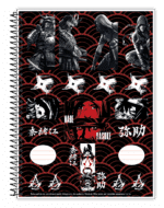 CADERNO UNIVERSITÁRIO ASSASSIN'S CREED | ESPIRAL | 1 MATÉRIA | 80FLS | CAPA DURA - CREDEAL - Imagem 7