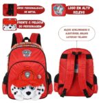Mochila de Costas Infantil Patrulha Canina 3D | Passeio | Peluciada - Luxcel - Imagem 5