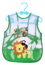 Avental Escolar Infantil de Amarrar | com Bolso | Impermeável | Estampas Diversas - Imagem 9