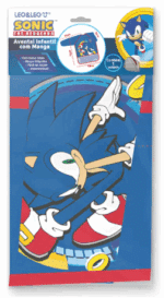 Avental Escolar Sonic Manga Longa C/ Bolso Triplo - Leo&Leo - Imagem 6