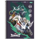 Caderno Universitário Rivals Marvel | 10 Matérias | 160fls | Adesivos | Capa Dura | Espiral - Foroni - Imagem 3