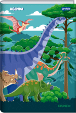 Agenda Escolar Permanente Dinossauros - Jandaia - Imagem 4