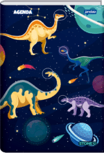 Agenda Escolar Permanente Dinossauros - Jandaia - Imagem 5