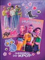 Caderno Brochurão Guerreiras do K-Pop | 80fls | com Adesivo - Tilibra - Imagem 5