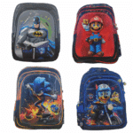 MOCHILA ESCOLAR 3D MENINOS - VÁRIOS PERSONAGENS | 3 DIVISÓRIAS - Imagem 2