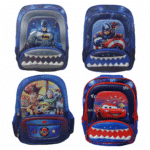 MOCHILA ESCOLAR 3D MENINOS - PERSONAGENS DIVERSOS | 2 DIVISÓRIAS - Imagem 2