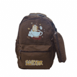 MOCHILA ESCOLAR CAPIVARA COM ESTOJO | EM TECIDO - Imagem 2