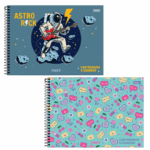 CADERNO DE DESENHO FUZY 80 FOLHAS - FORONI