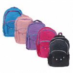 Mochila Feminina Zaoquiu Grande | com Corrente de Conchas