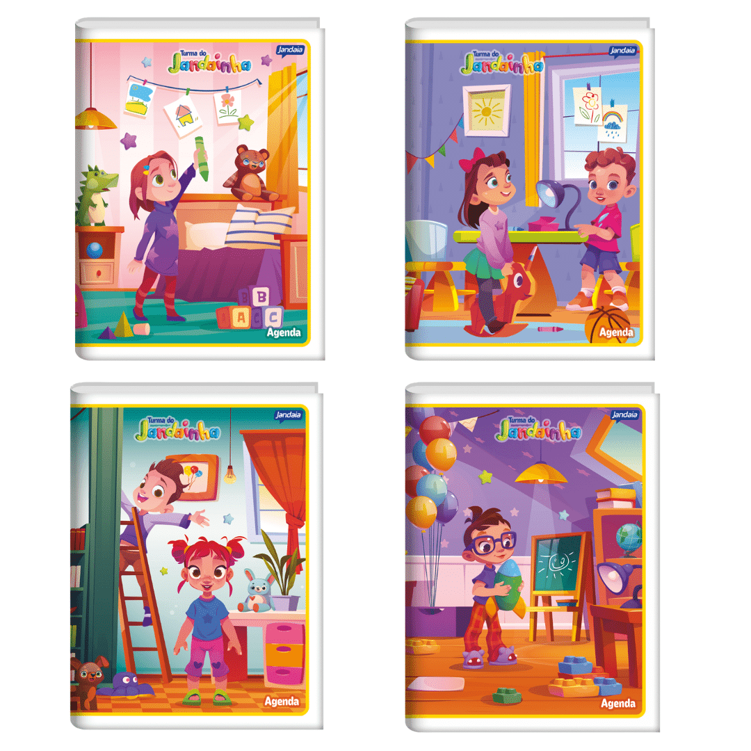 Cópia de Sem nome - 2026-01-31T142317.740 Agenda Escolar Permanente Turma do Jandainha - Imagem 1