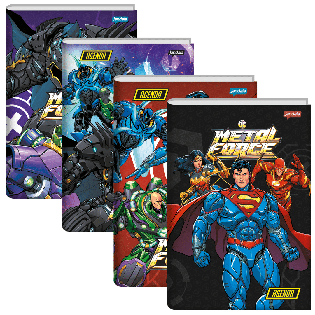 Cópia de Sem nome - 2026-01-31T151151.047 Agenda Escolar Permanente Liga da Justiça - Jandaia - Imagem 1