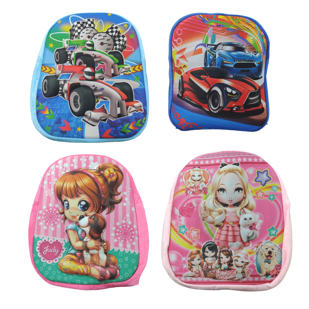 Cópia de Sem nome (73) Mochila Infantil 3D Pelúcia Pequena | Creche e Berçário | Vários Modelos - Imagem 1