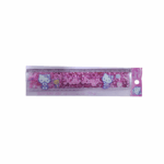 RÉGUA HELLO KITTY GLITTER 20CM - Imagem 3