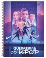 Caderno Universitário Espiral Guerreiras do K-Pop 10 Matérias 160fls - Tilibra - Imagem 6