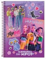 Caderno Universitário Espiral Guerreiras do K-Pop 10 Matérias 160fls - Tilibra - Imagem 3