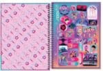 Caderno Universitário Espiral Guerreiras do K-Pop 10 Matérias 160fls - Tilibra - Imagem 2