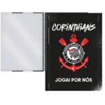 CADERNO UNIVERSITÁRIO CORINTHIANS COM ADESIVO  - 10 MATÉRIAS / 160 FOLHAS - FORONI - Imagem 7