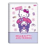 CADERNO BROCHURA HELLO KITTY - PEQUENO (1/4) | CARTELA DE ADESIVOS DUPLA - JANDAIA - Imagem 8
