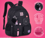 Mochila Escolar Juvenil Rebecca Bonbon Original de Alças - Imagem 6