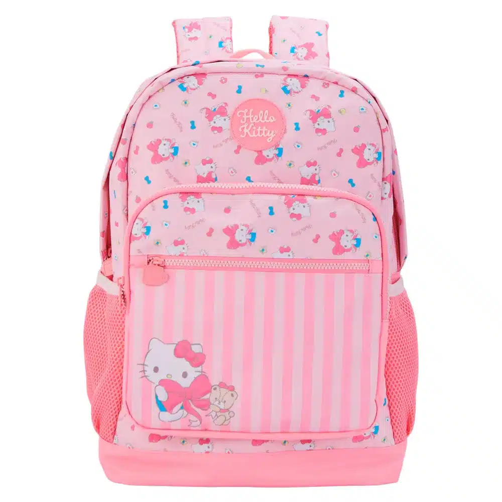 Mochila Escolar Juvenil Hello Kitty College - Xeryus - Imagem 2