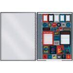 CADERNO POWER DOG CAPA DURA 10 MATERIAS 160FLS - FORONI - Imagem 6