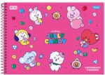 Caderno de Desenho e Cartografia BT21 | Capa Dura | 80fls - Foroni - Imagem 2
