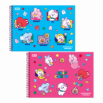 Caderno de Desenho e Cartografia BT21 | Capa Dura | 80fls - Foroni